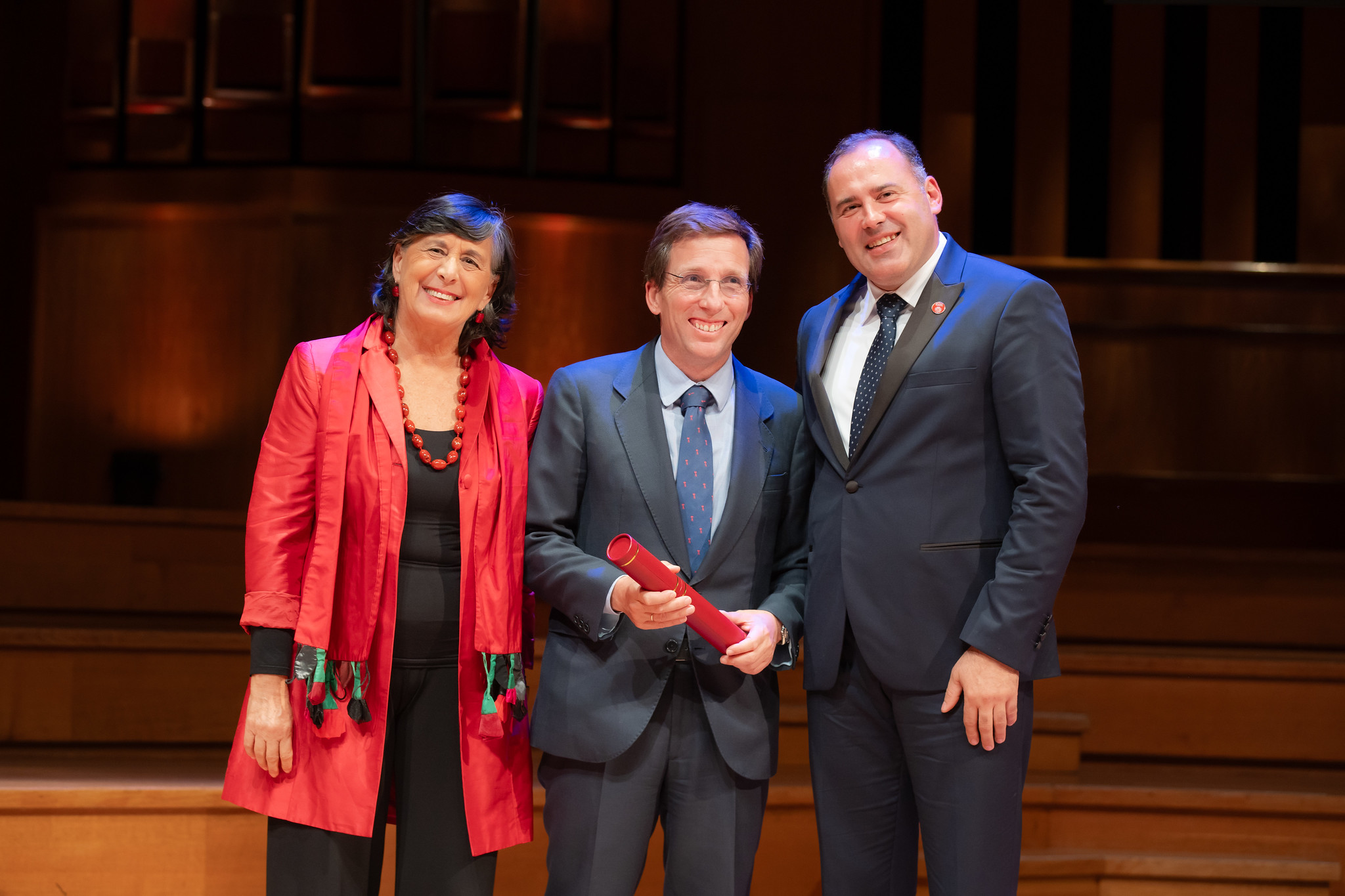 Almeida en la ceremonia de entrega de los premios. Imagen de Felix Q Media / Europa Nostra