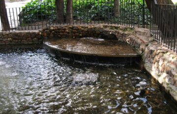 Estanque de la Quinta de Eugenia de Montijo