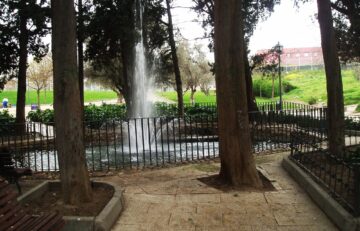 Estanque de la Quinta de Eugenia de Montijo