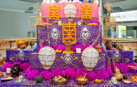 Altar de muertos en CentroCentro, Madrid