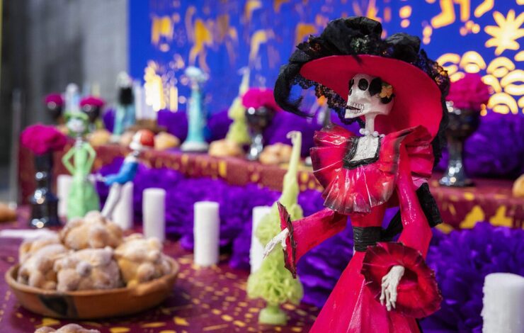 Detalle del Altar de Muertos Daoíz y Velarde
