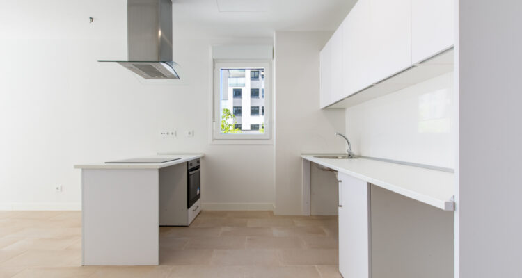 Interior de una de las viviendas de la nueva promoción de EMVS Madrid Cañaveral 4