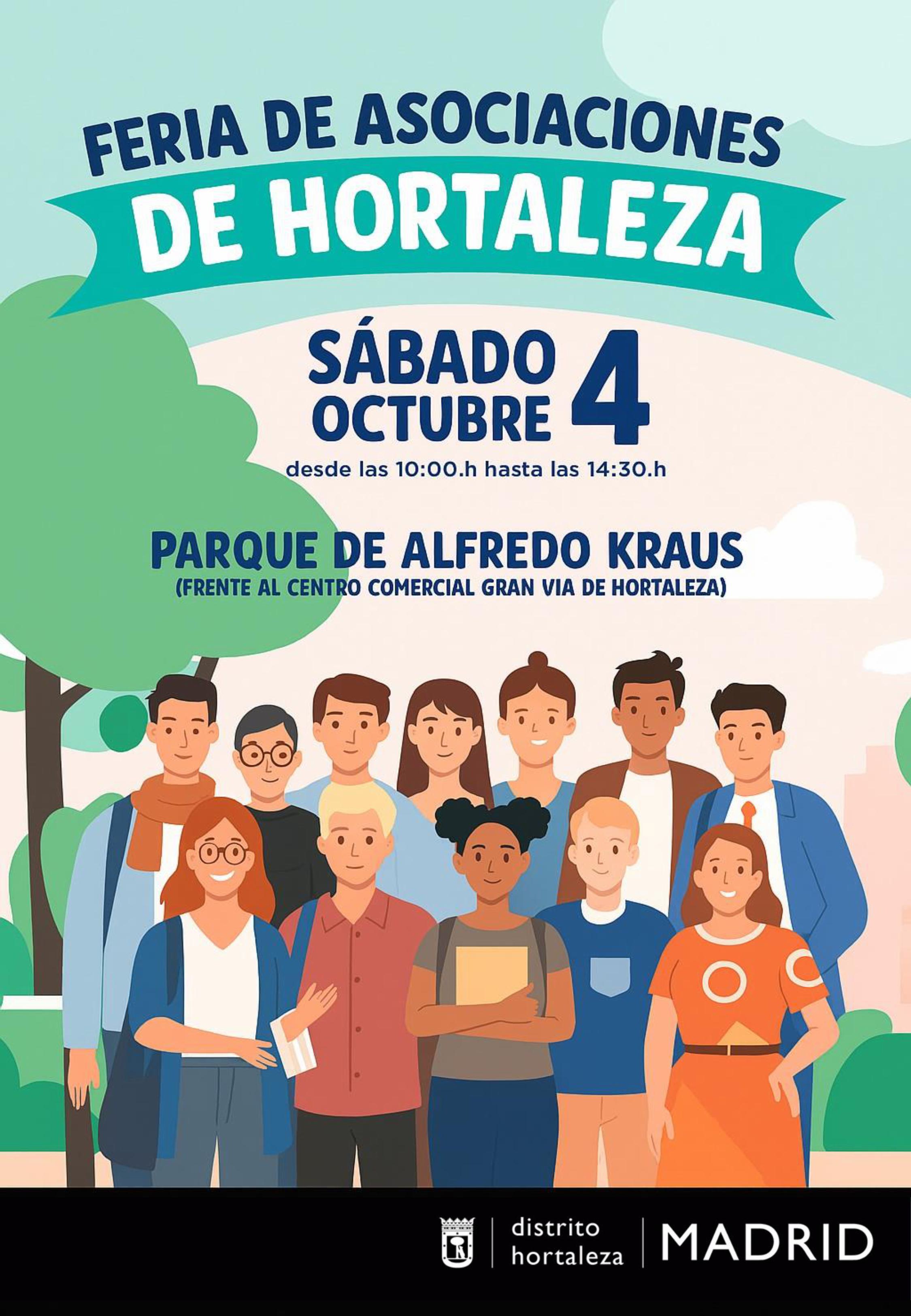 Cartel de la XIV edición de la Feria de las Asociaciones