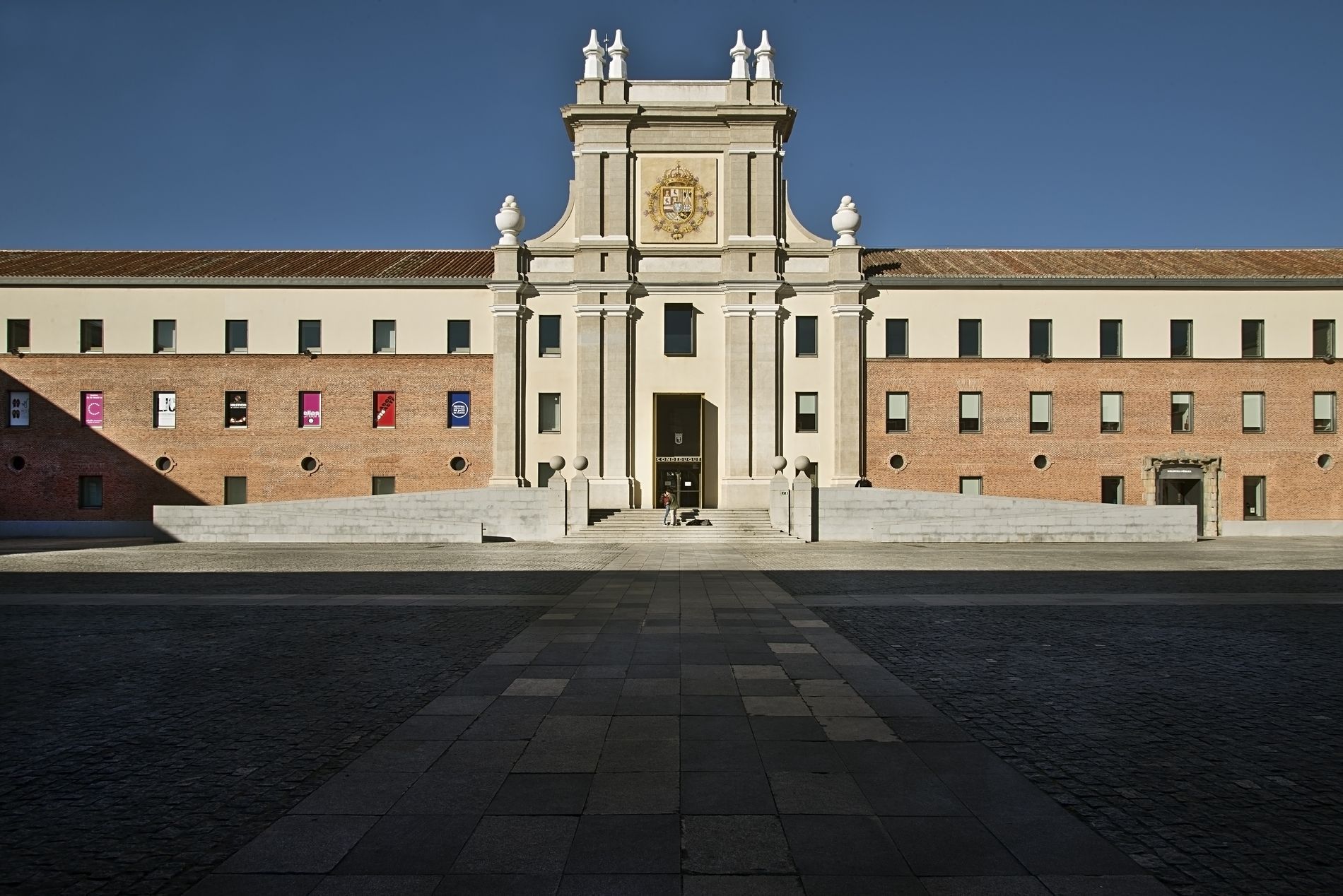 Fachada de Contemporánea Condeduque. Imagen de Madrid Film Office