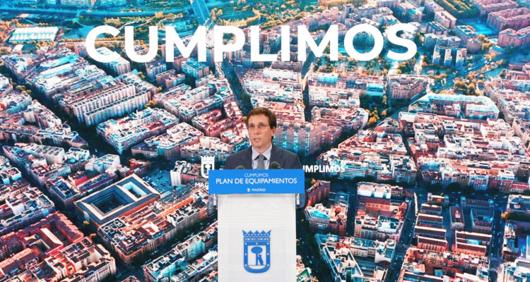 Almeida hace balance del Plan de Equipamientos Madrid Capital 21