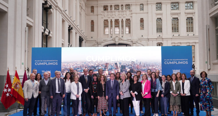Almeida hace balance del Plan de Equipamientos Madrid Capital 21