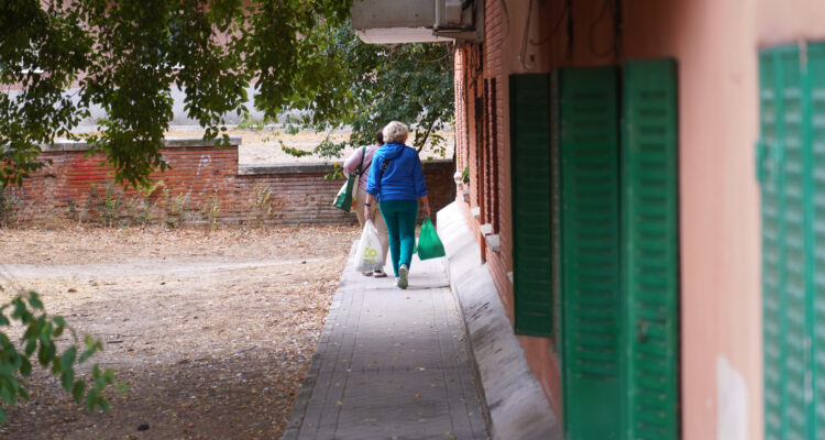 Calle del barrio de Begoña que será objeto de regeneración gracias al Plan Regenera