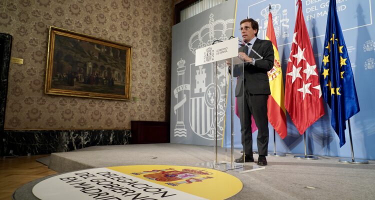 Intervención del alcalde en la Delegación del Gobierno tras el Consejo y la Junta Local de Seguridad