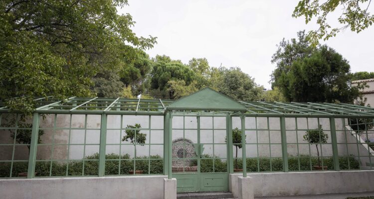 Espacio parque objeto de restauración