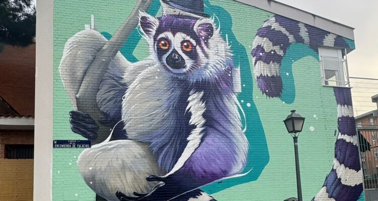 Obra de Kaluf en el CEIP Menéndez Pidal