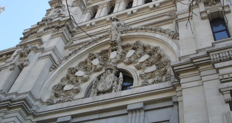 Entrada principal del Palacio de Cibeles