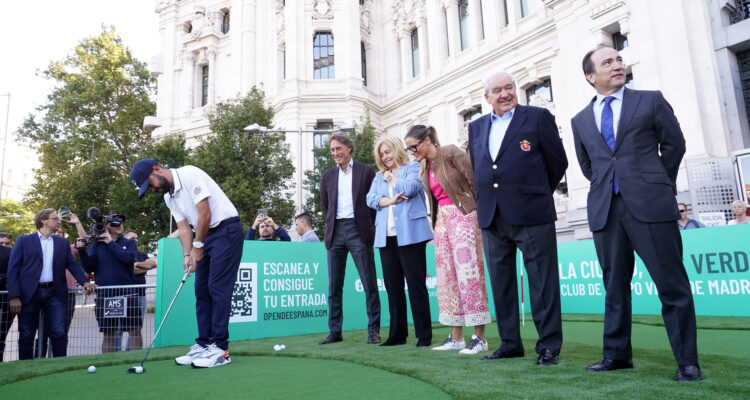 Momento de la presentación del Open de España de Golf 2025