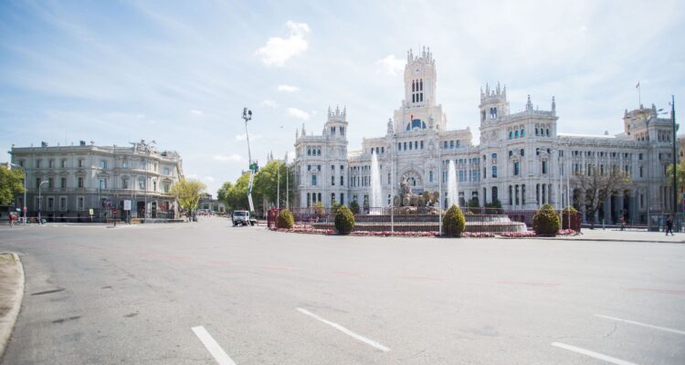 Fotografía del Palacio de Cibeles