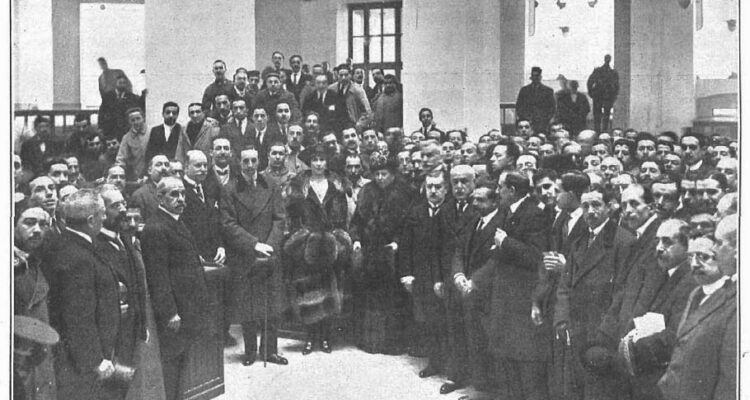 Inauguración del Palacio de Comunicaciones.