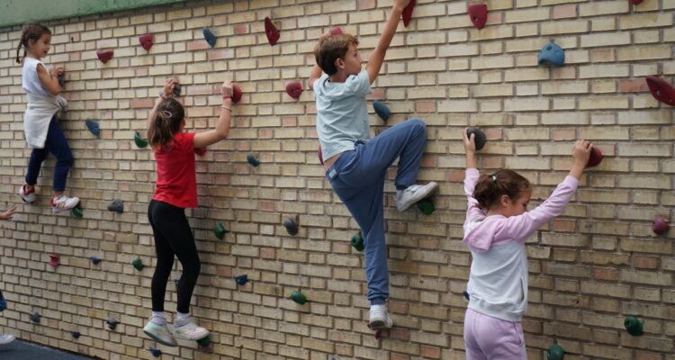 imagen de una de las actividades que realizan los peques