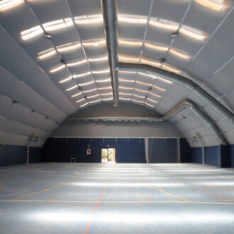 Pabellón Antonio Mata del Centro Deportivo Municipal San Blas. Imagen de Madrid Film Office