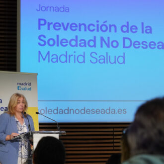 Sanz participa en la apertura de una jornada de prevención de la soledad no deseada de Madrid Salud