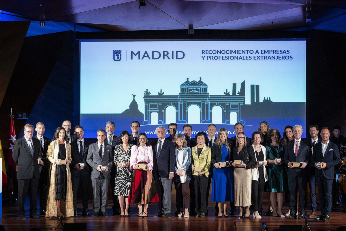 El Ayuntamiento premia a empresas y profesionales extranjeros en Madrid