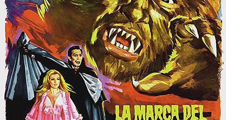 Carátula original de 'La marca del hombre lobo' (1968) © Maxper Producciones