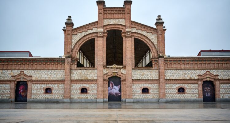 La muestra fotográfica 'The Animals', en la fachada de Nave 15