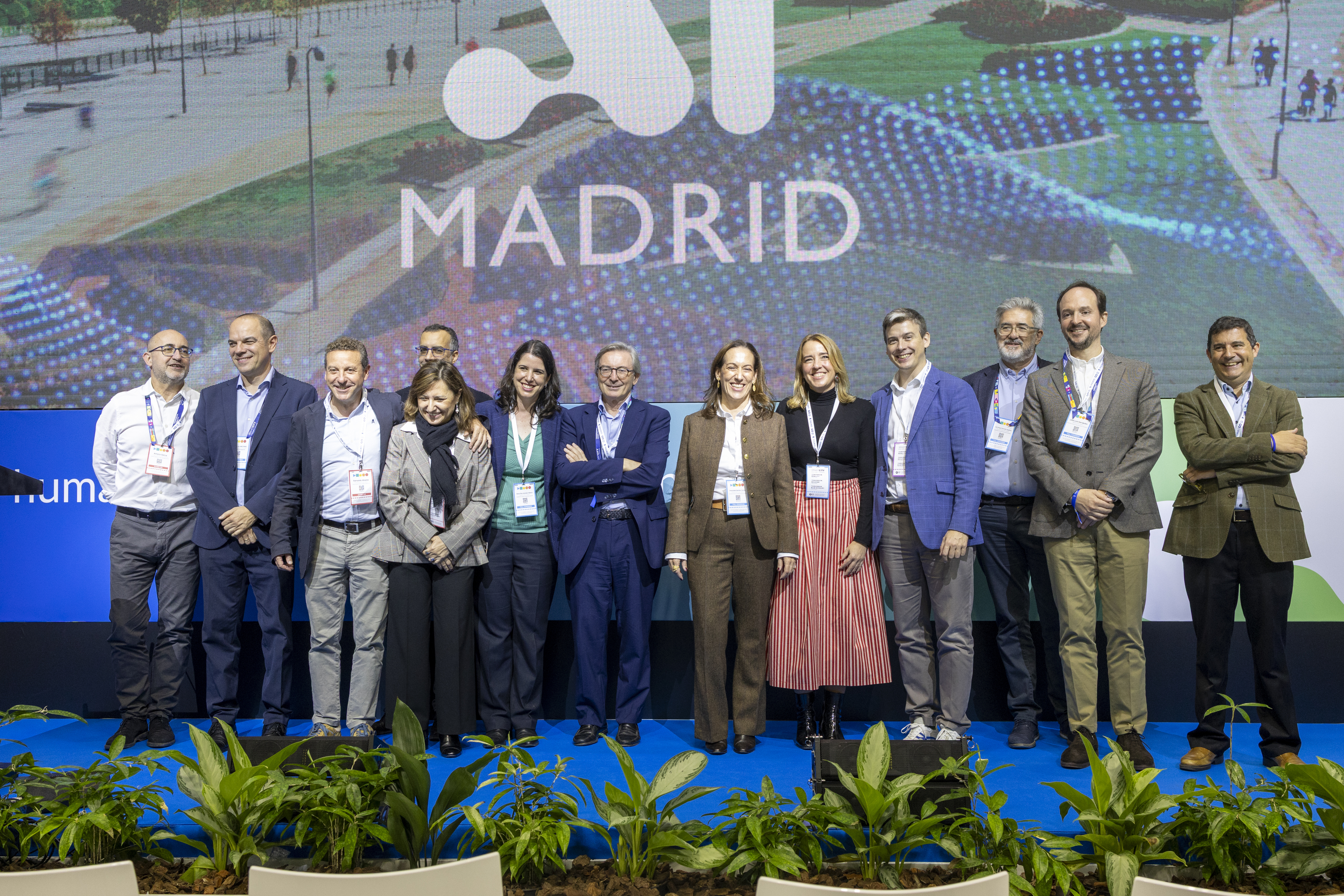 Inauguración del estand del Ayuntamiento de Madrid en Smart City Expo World Congress 2025