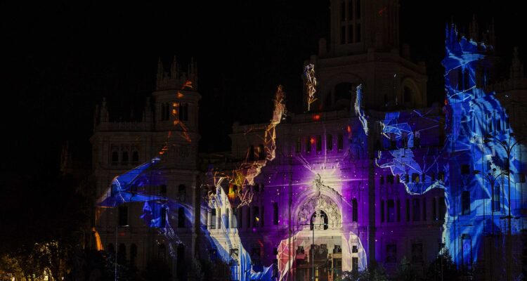 Videomapping en Cibeles