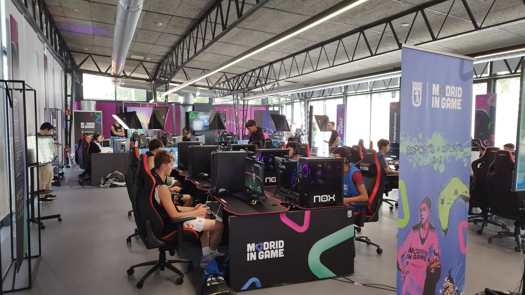 Imagen de archivo del eSports Center de Madrid in Game