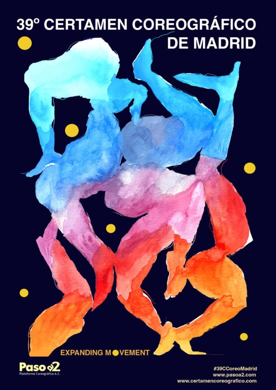Cartel 39º Certamen Coreográfico de Madrid