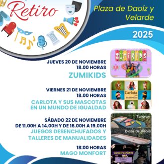 Cartel informativo de la Semana de los Derechos de la Infancia