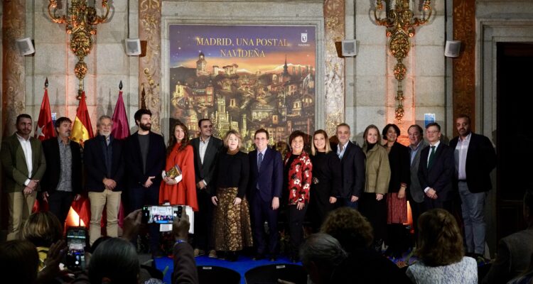 Presentación de ‘Madrid, una postal navideña’