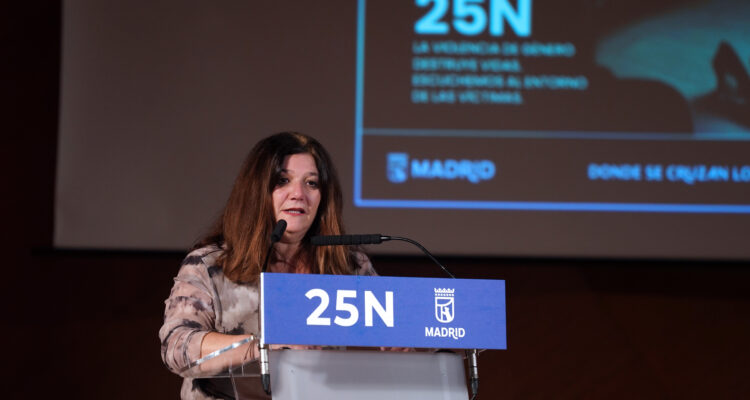 Carmen Flores, representante del Consejo de las Mujeres de la Ciudad de Madrid