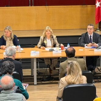 Hidalgo interviene en la segunda sesión del Consejo Sectorial de Comercio y Hostelería de Madrid