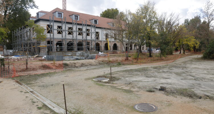Inicio de las obras de la Real Casa de Campo