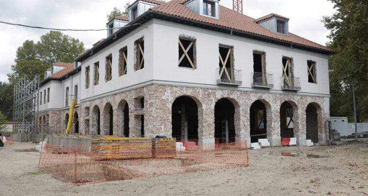 Inicio de las obras de la Real Casa de Campo
