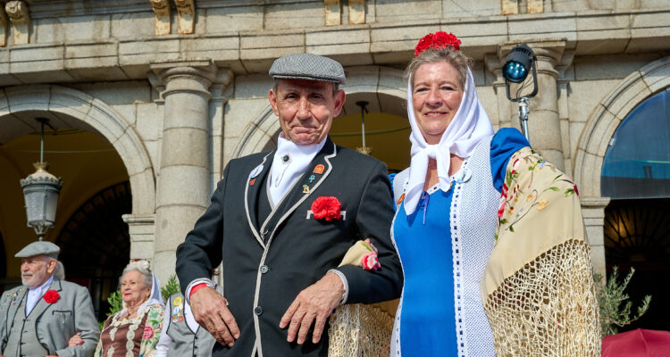 Imagen de archivo actividades de la Almudena en Plaza Mayor de Madrid