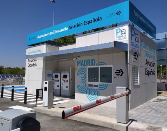 Imagen instalación fotovoltaica en Aviación Española