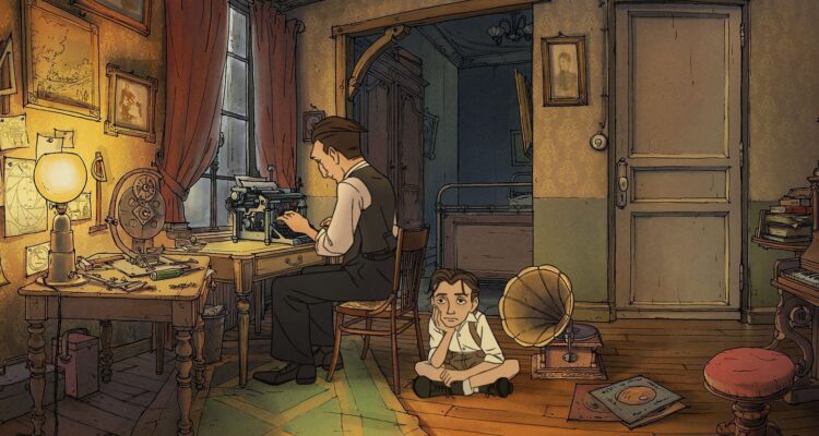 Fotograma de 'Marcel et Monsieur Pagnol', de Sylvain Chomet
