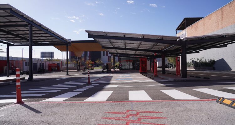 Instalaciones electrolinera de Vicálvaro