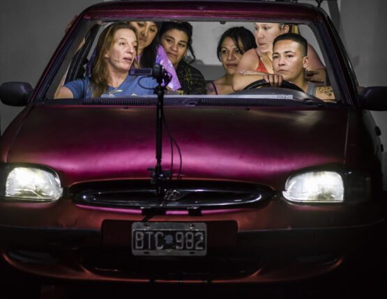 Escena de la obra 'Los días fuera'