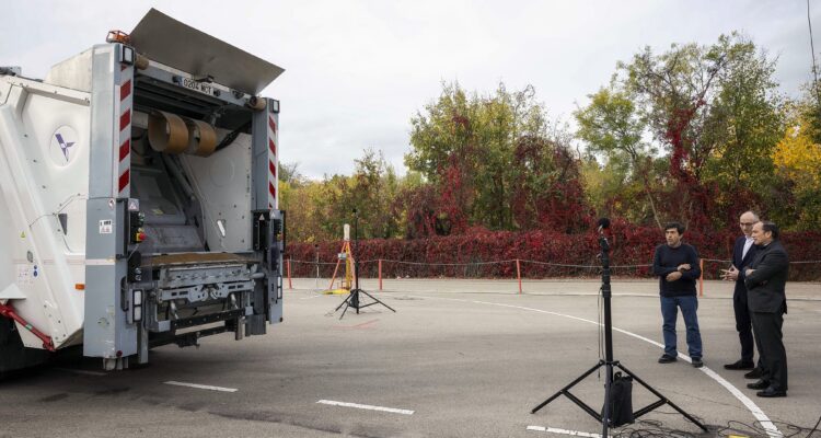 Momento de la presentación del Plan Acción Materia de Contaminación Acústica