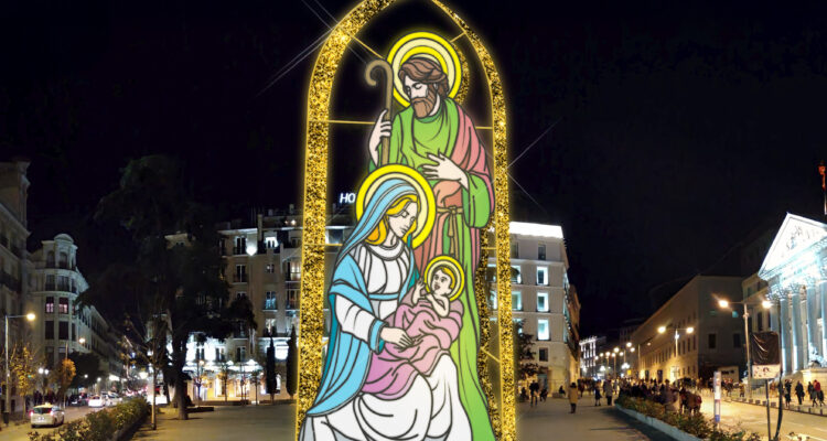 Nacimiento de la plaza de Cortes