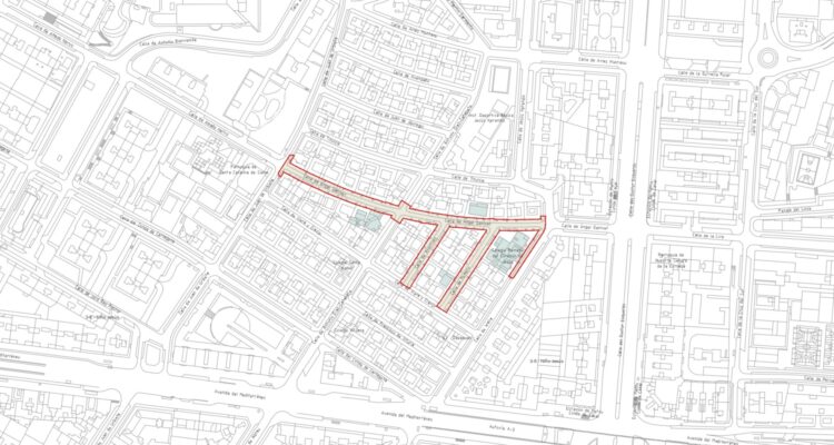 Plano del ámbito de actuación