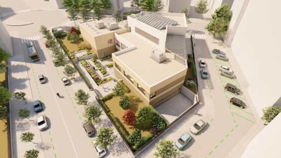 Recreación centro cultural y juvenil Canal de Panamá en el distrito de Ciudad Lineal