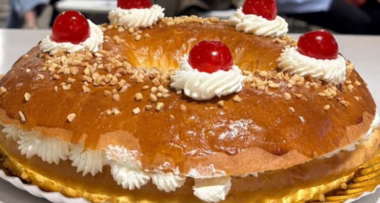 Imagen final de la corona tras seguir todos los pasos de la receta