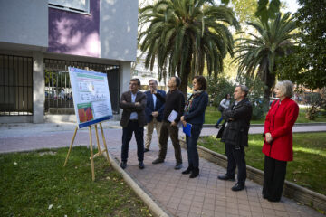 Visita al edificio rehabilitado por el Plan Rehabilita y monitorizado gracias a Habita Madrid