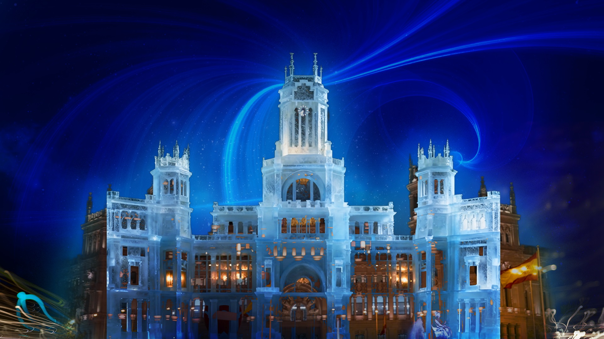 Videomapping que envolverá de luz y sonido el Palacio de Cibeles