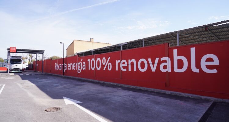 Vista genérica instalaciones electrolinera