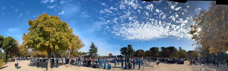 Celebración del XVIII Cross Escolar de Hortaleza en el parque Pinar del Rey