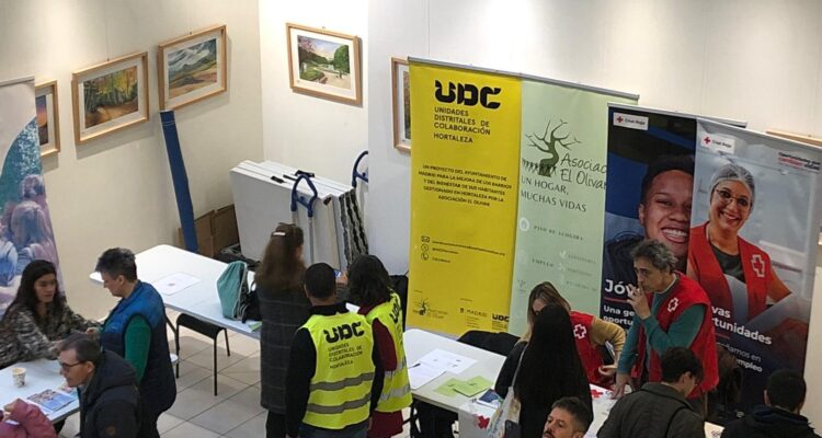 Imagen de la I Feria del Empleo de Hortaleza