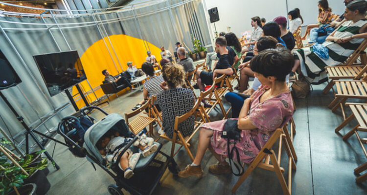 Imagen de archivo Jornada de Puertas Abiertas en el Centro de residencias artísticas de Matadero